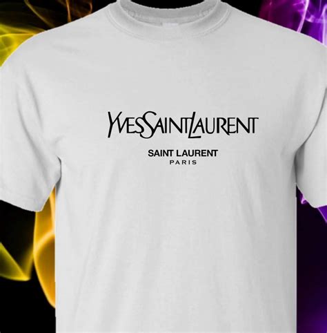 saint laurent paris t shirt ysl acid|Saint Laurent Mens T.